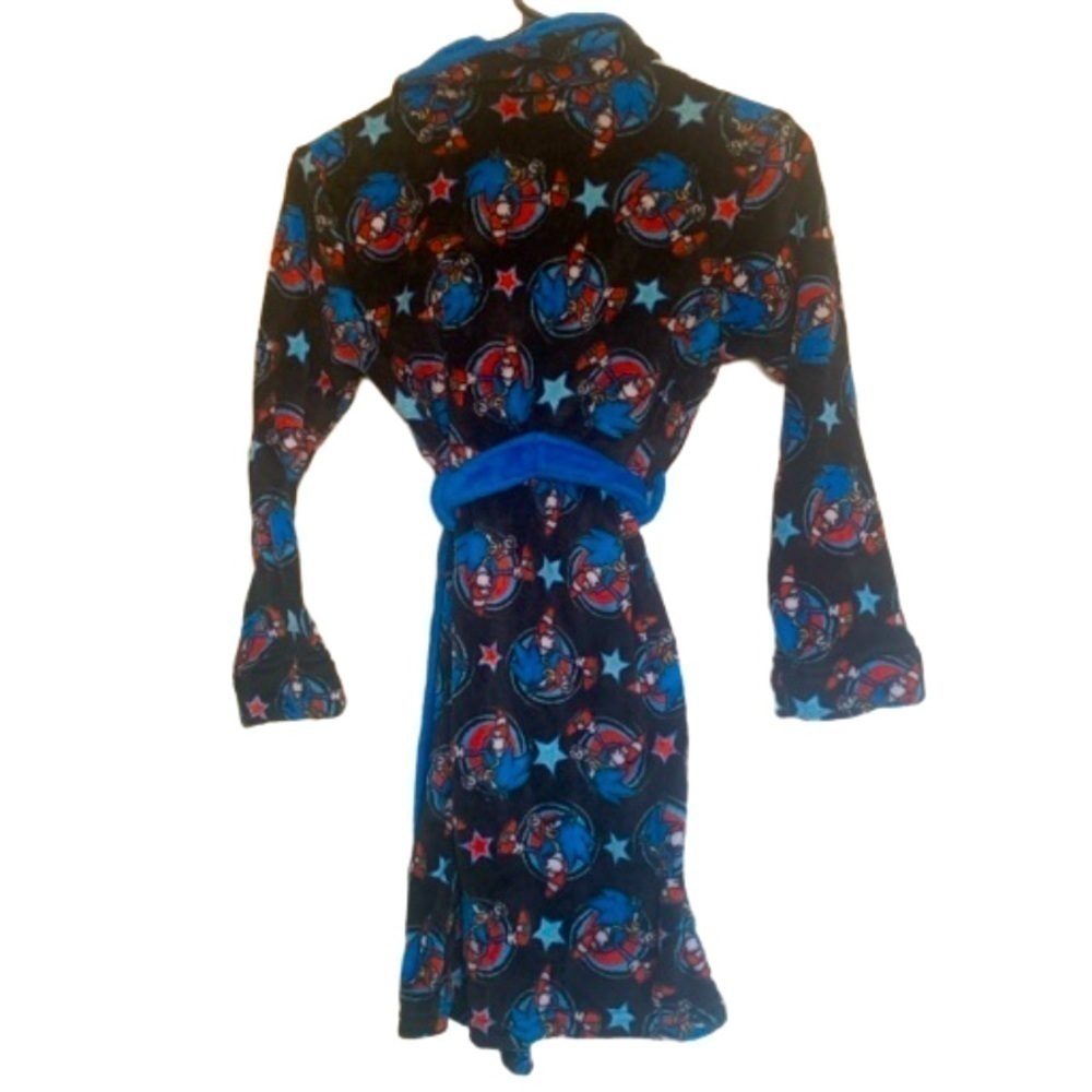 Sonic The Hedgehog Fleece Robe - Picture 3 of 5